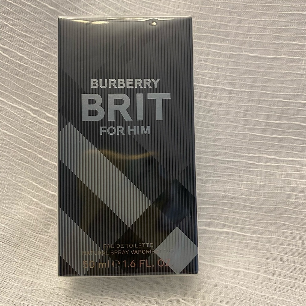 Burberry Brit For Him EDT - sealed Large, 1.6 oz eau de toilette